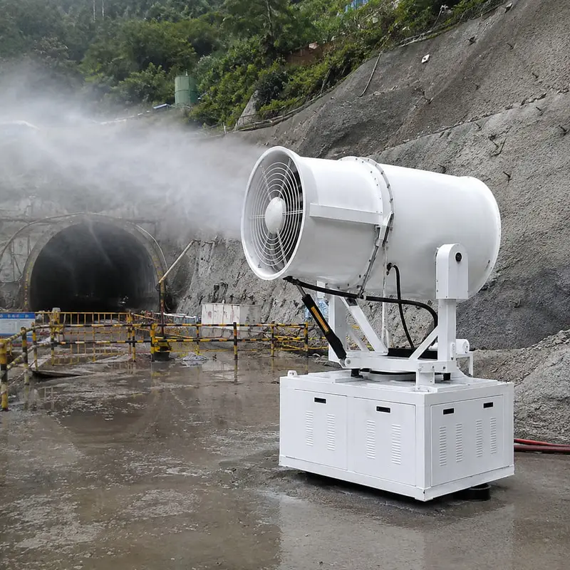 For Ore Stockpile Dust Control Customized Wide Coverage Fogging Cannon with Easy Maintenance Design Dust Suppression Machine