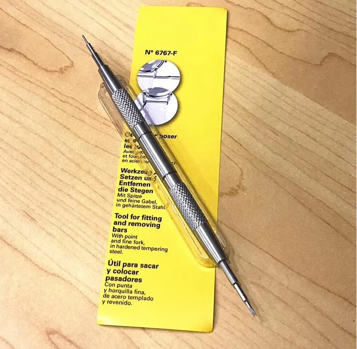 

6767-F Raw ear batch, watch strap removal, watch repair tool