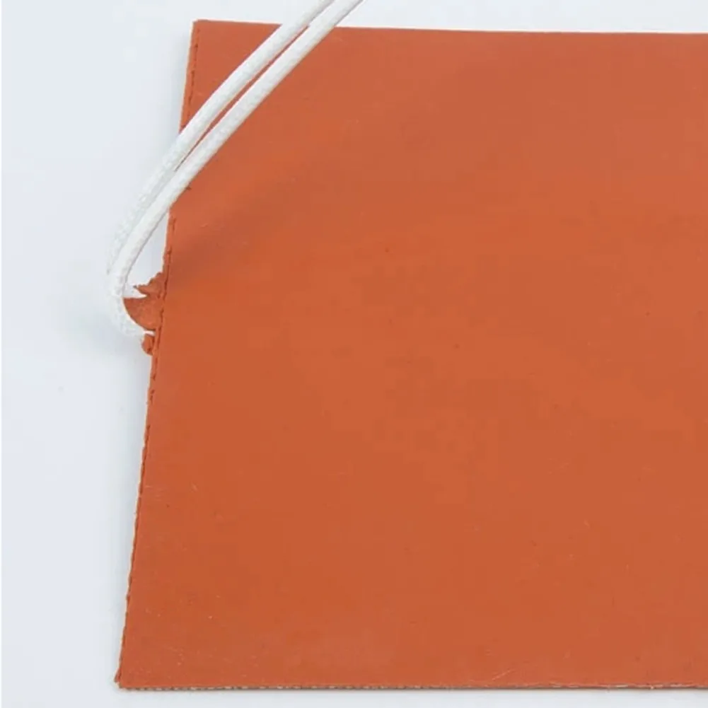 وسادة تسخين سيليكون لخزان زيت المحرك ، حصائر تسخين كهربائية ، ملحقات تدفئة ، خزان وقود وخزان مياه ، 12 فولت ، 20 واط