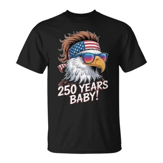 American Bald Eagle 250th Anniversary Baby T-Shirt
