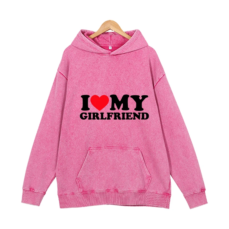 

I love my girlfriend Hoodies Women Cool Casual Harajuku Hip Hop Streetwear Pullovers Sweatshirts Loose Sudaderas