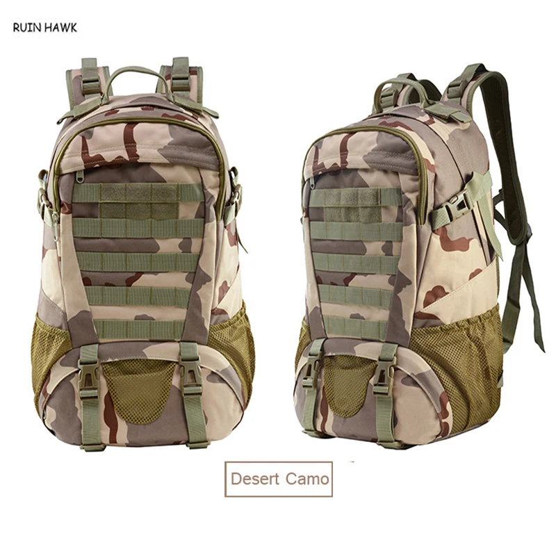 Mochila táctica asalto camuflaje – Senderismo exterior - imagen 3