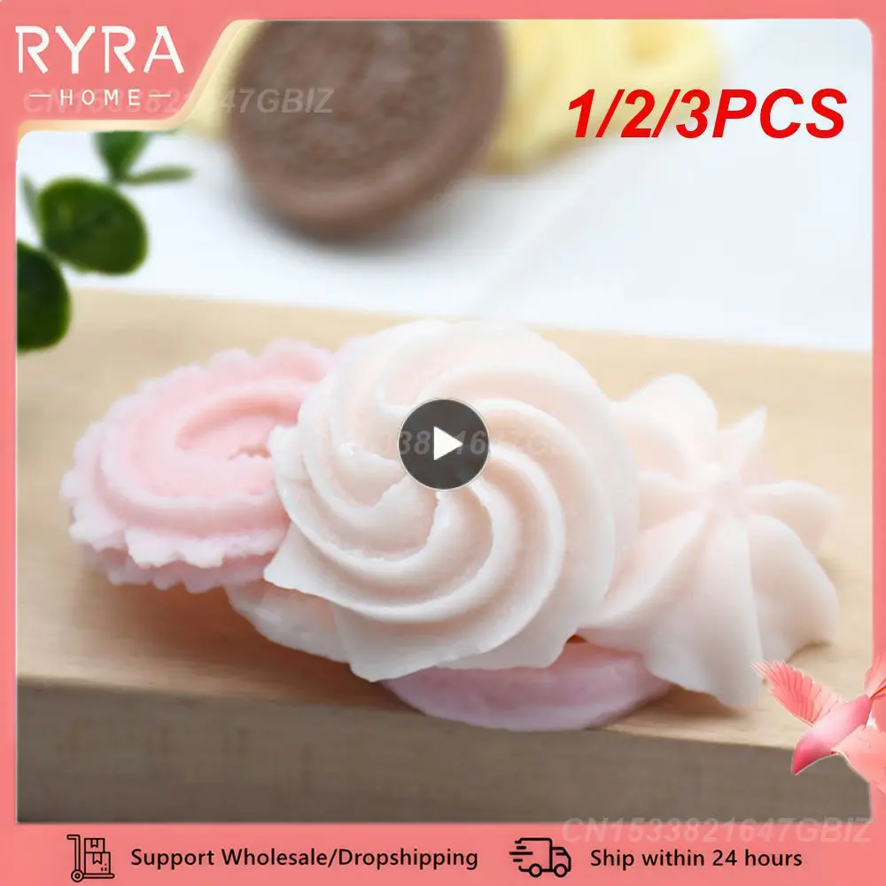 1/2/3PCS Easy To Use Sugar Paste Functional Aromatherapy Easy To Clean Silicone Molds Realistic Designs Multi-function