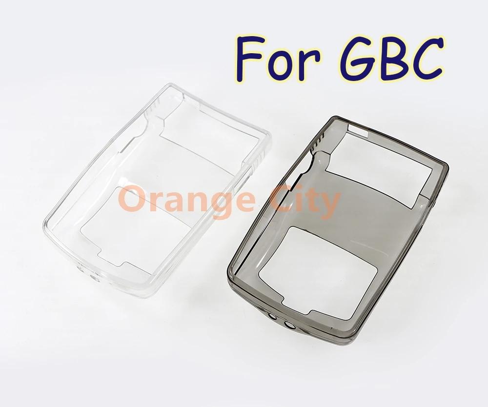 1PC TPU clear protective case cover shell for GBA for GBC for GB for GBP transparent tpu cover for GameBoy Advance game console