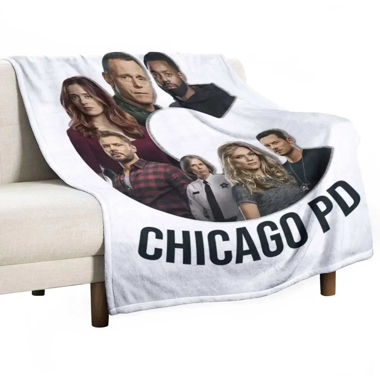 A Boy Who Loves Chicago Pd Casey Awesome First Day Throw Blanket Ultra Plush Cozy Blanket for Napping Sleeping