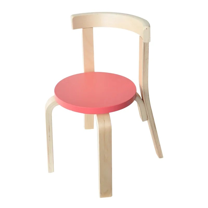 Auxiliary Chair Children's Furniture High Kids Chairs Child Room Schoolboy Stool Childrens Mesas Y Sillas Para Niños Cadeiras