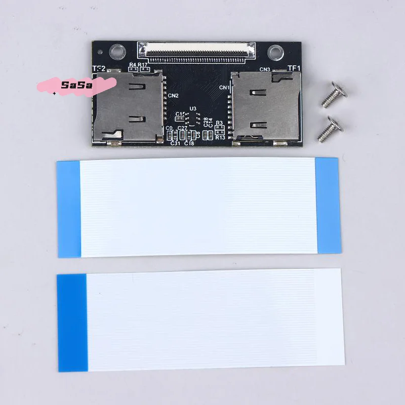 S-1Set Dual-TF-Karte, Speicherkarte mit CE-Schnittstelle, Verbindungskarte, Erweiterungskarte für Computer, industrielle Steuerungsmaschine, VCR, NAS