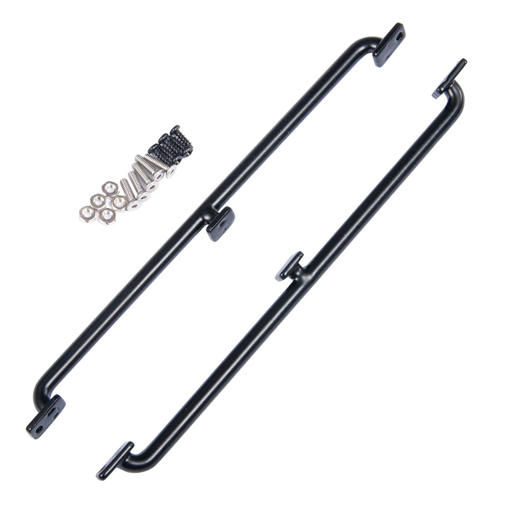 MIBIDAO 2Pcs Simulation Metal Railing Handrail 70/130/145mm for TRX-4 SCX10 D90 1/10 RC Model Truck Car Shell Body Upgrade Parts