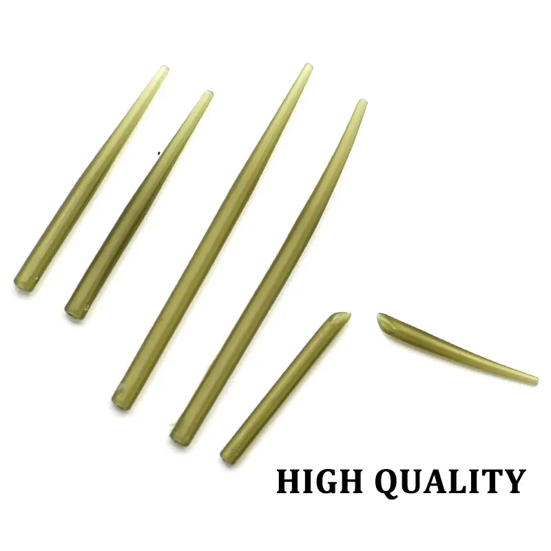 

30PCS Carp Fishing Anti Tangle Sleeves D Rig Kicker Line Aligner For Carp Fishing Accessories Rigs Rubber Swivel Carp Tackle