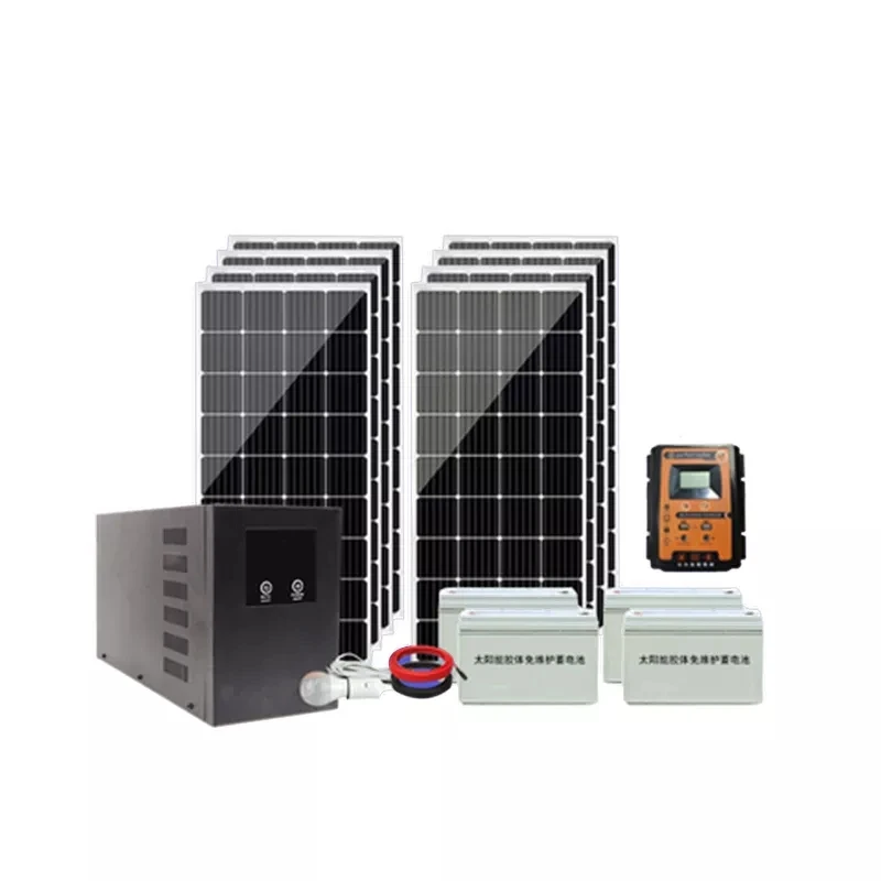 100w 200w 300w Solar Energy System Off Grid Solar System With Batteries House Solar System Off Grid For Roof