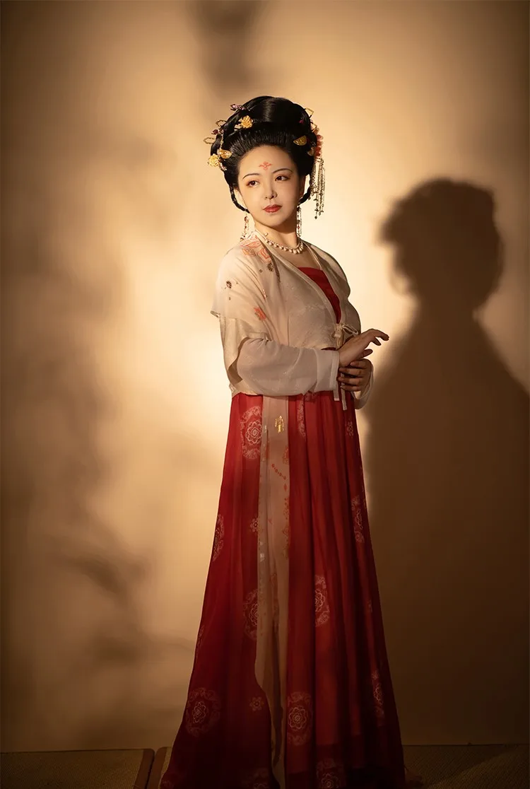 

Jianwang3 Tonen Fengzhu Zhai engtang Qu Seven Xiu Tang Ba Son awl Chest Length Strap Hanfu Silk Blend Fiber Skirt