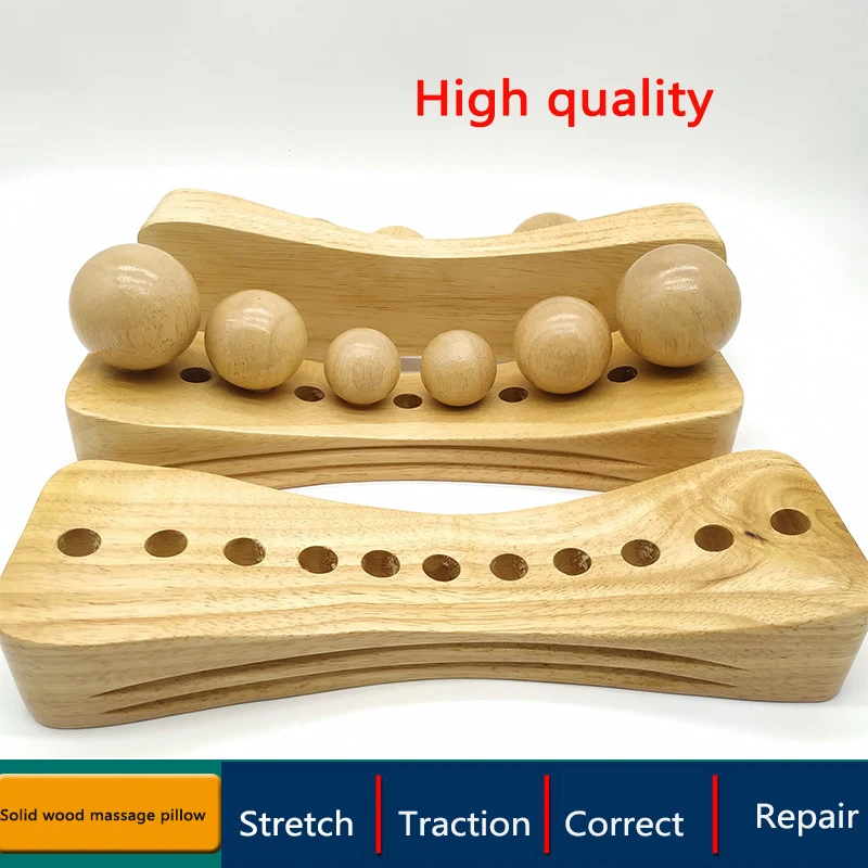 เครื่องมือคลายกล้ามเนื้อ psoas 1ชิ้นเครื่องนวดตัวส่วนบุคคลสำหรับนวดหลังผ่อนคลายกายภาพบำบัดจุดกระตุ้นด้วยหัวนวด6หัว