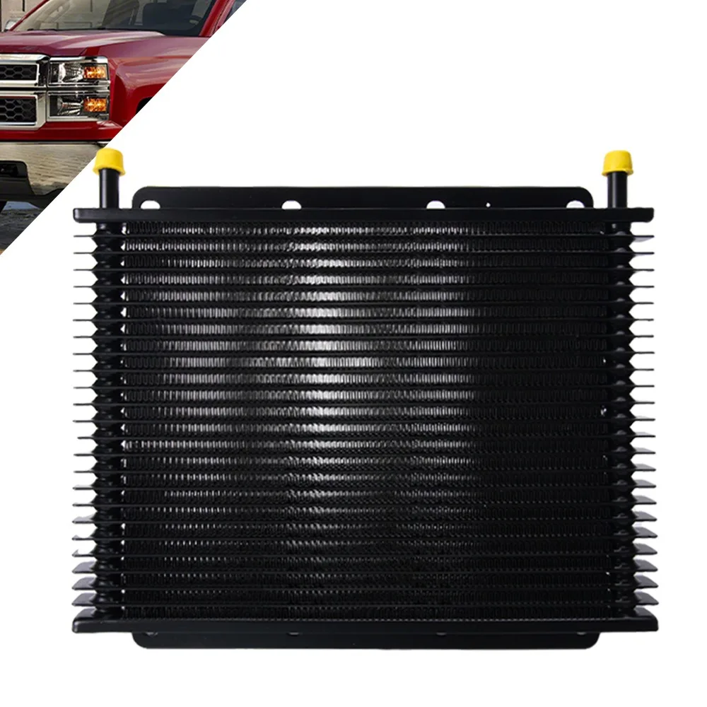 

Hot-Selling Universal Transmission Oil Cooler 19/25/32 Rows Automatic Stacked Plate Oil Radiator Kit