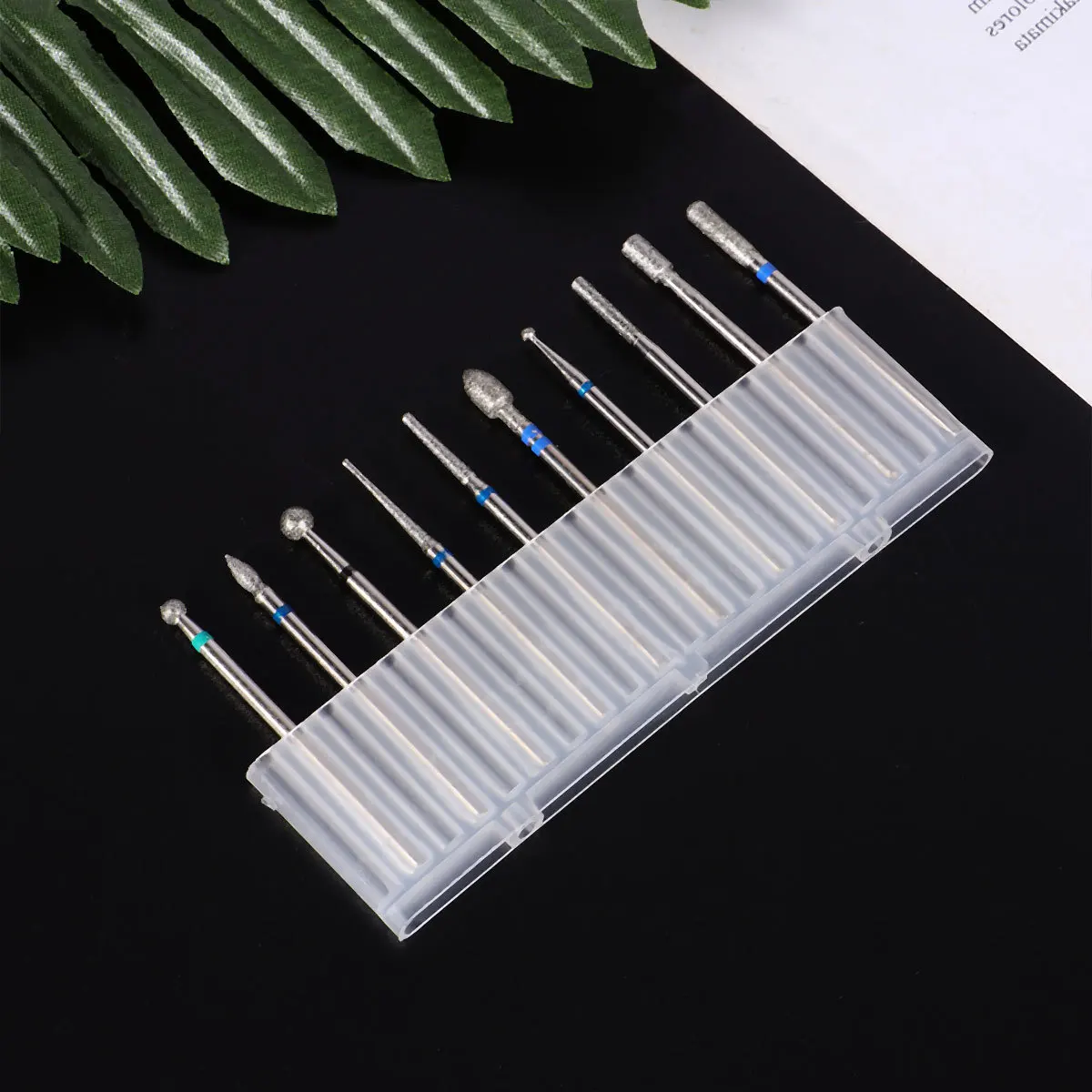 

1Set Nail Grinding Head Kit Tungsten Steel Cuticle Clean Drill Set for Natural Artificial Nails Manicure Pedicure DIY Nail Art