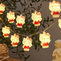 Hello Kitty Things Cinnamoroll Light String Sanrio Accessories Led String Lights Outdoor Christmas Tree Party Decoration Kid Toy