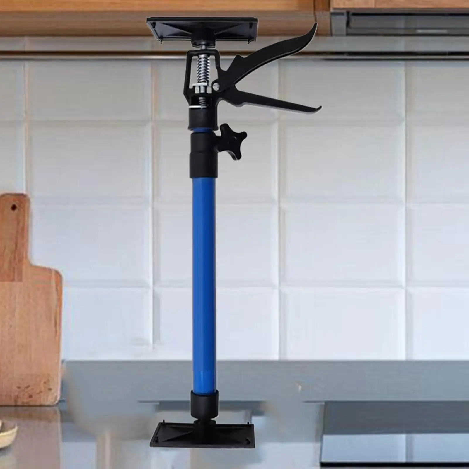 

50-115 см экономичный опорный столб, домкрат для шкафа, строительный инструмент для гипсокартона, расширяемый нескользящий ручной подъемный домкрат, инструмент