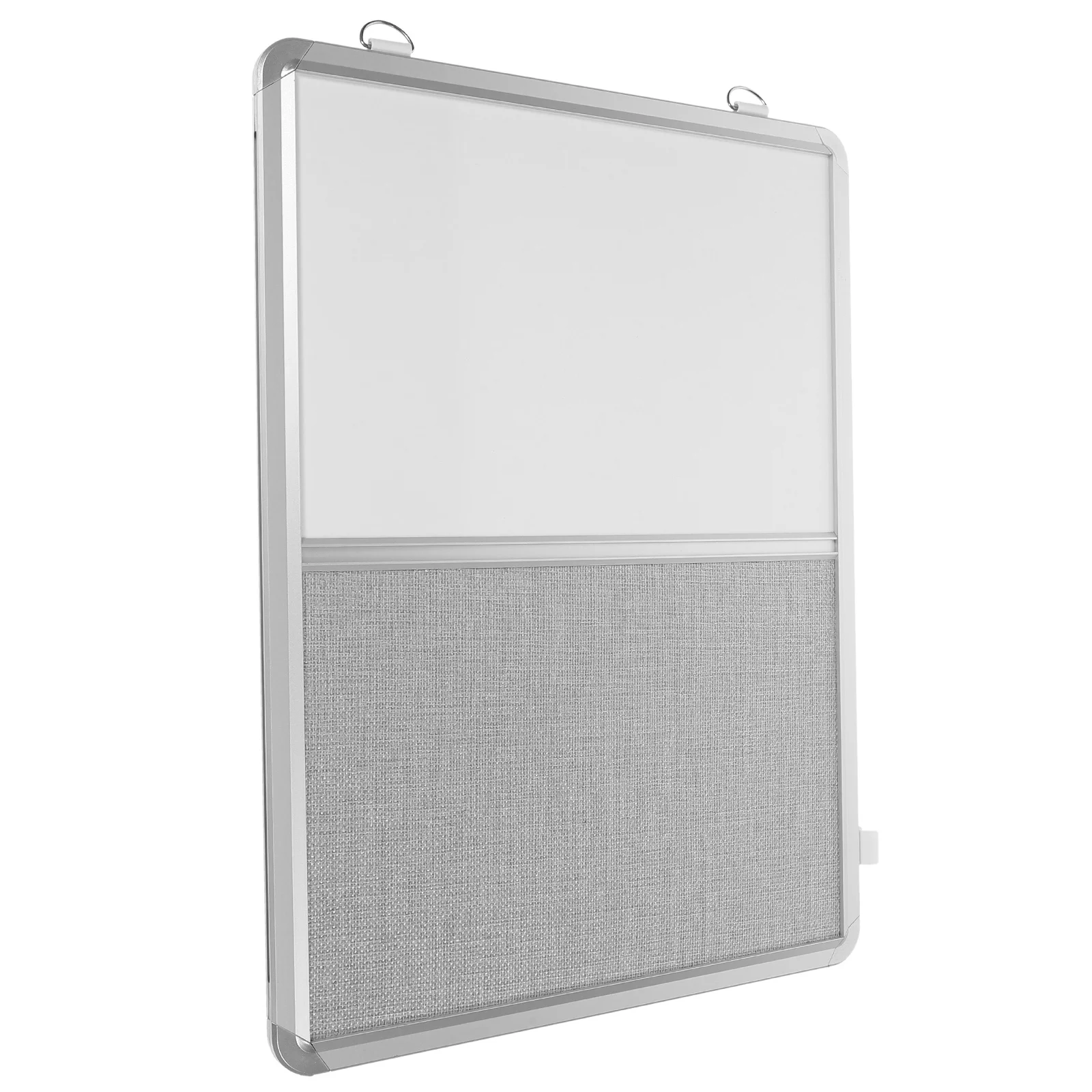 Wall Mount Hanging Whiteboard Multi-Function Lint Bulletin Board Small Office Display Board for Message Notes Pin Boards
