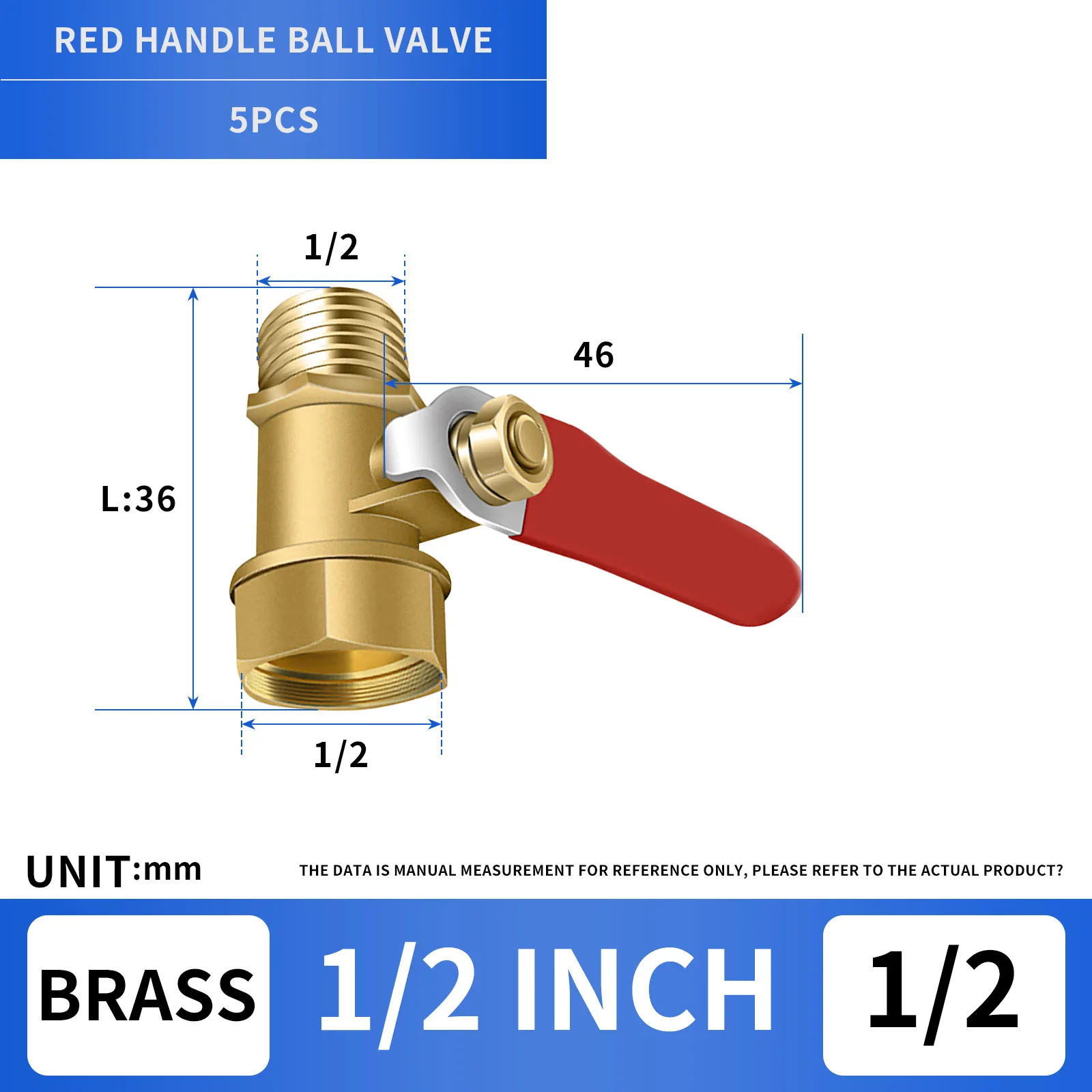Рисунок 2 - 1/4 "3/8" 1/2 "дюймовый