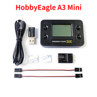 HobbyEagle A3 Mini 6-Axis Gyro Stabilizer System 32-bit MCU for PPM &Multi-protocol Digital Serial Receivers RC small Airplanes