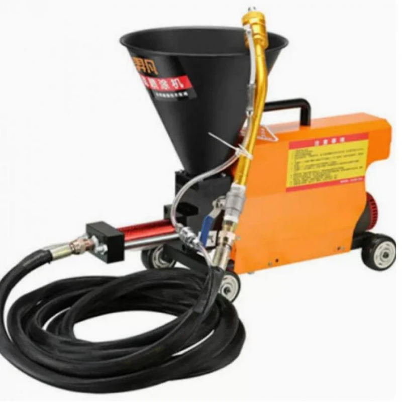 220V portable cement grouting machine door and window caulking machine patching electric waterproof coating spraying machine