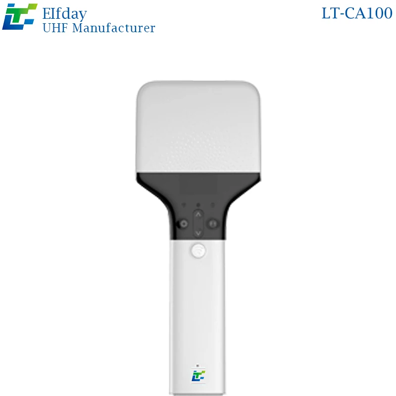 Lettore RFID Tag Uhf Palmare PDA Mobile Gioielli Terminale di conteggio dell'inventario Trasmissione USB Protocollo ISO-18000-6C 860 ~ 960 MHz