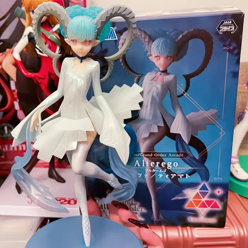 

Sega Fate Fgo Tiamat 18cm Anime Figurine Model Doll Genuine Collectible Figure Doll Desktop Decoration Toy Birthday Gift