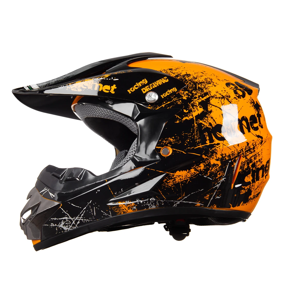 

ABS Hardcore Protection Off-Road Helmet - Universal for Motorcycle, ATV & Mountain Bike - Breathable & Lightweight