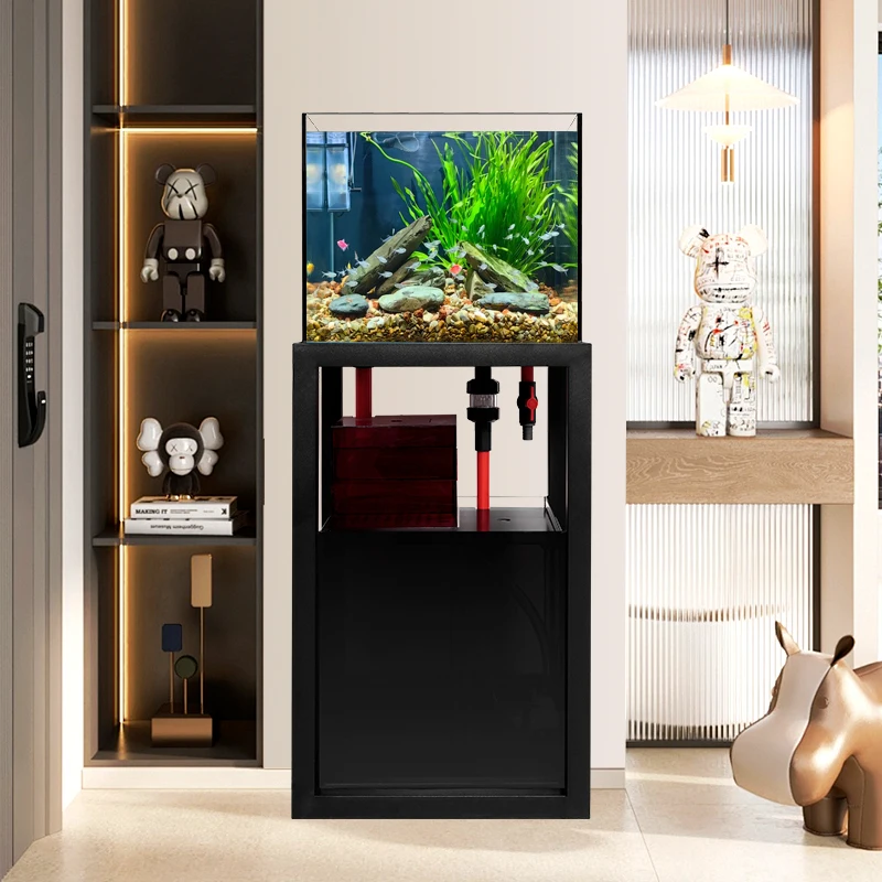 2025 new living room fish tank bottom filter household small TV next to industrial High Quality