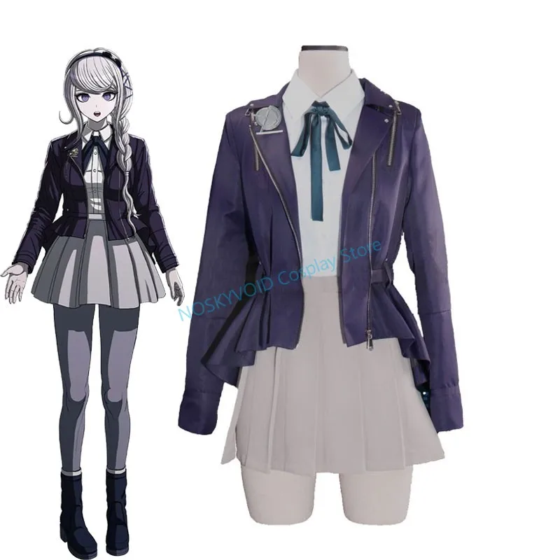 

Хэллоуин Hundred Line Kirifuji Nozomi Косплей Костюм Последняя Оборона Академия Женская JK Униформа Юбка Аниме Повседневная Одежда