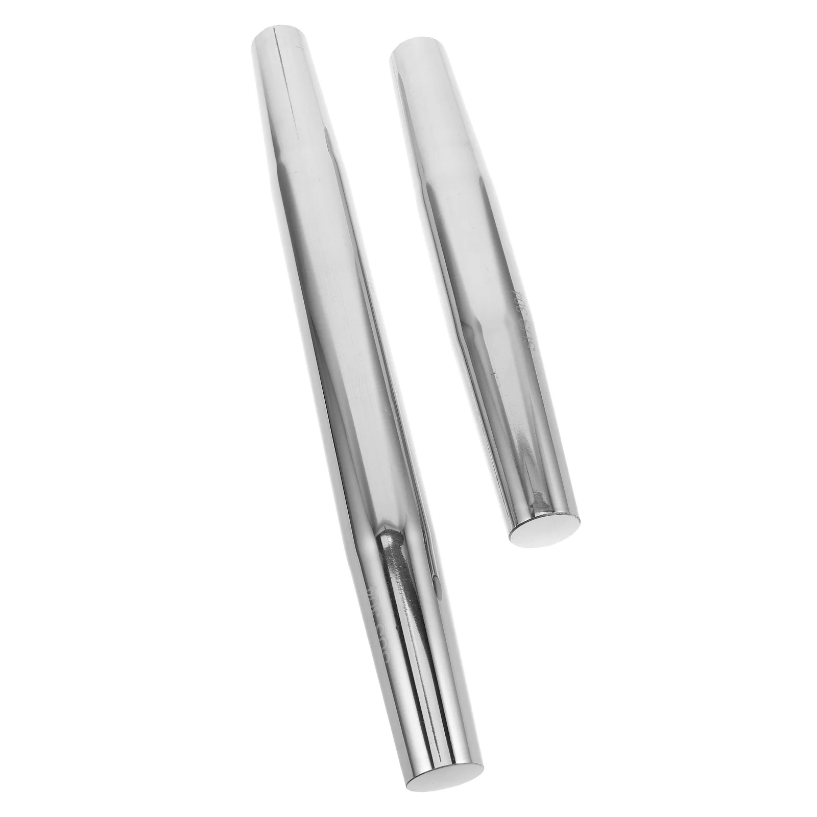 

2pcs Stainless Steel Rolling Pin Non Stick Dough Roller For Baking Pizza Dumplings Fondant Tortilla Kitchen Tools Metal Roll Pin