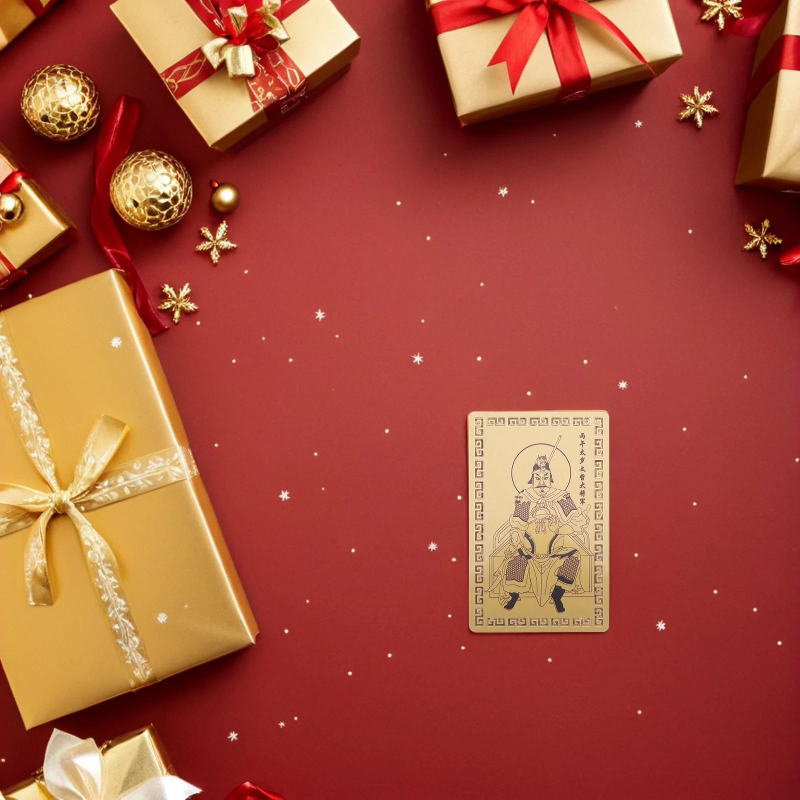 4 ชิ้นปีเกิดไท่ซุยการ์ดอลูมิเนียม-แมกนีเซียมอัลลอยด์การ์ดจีน