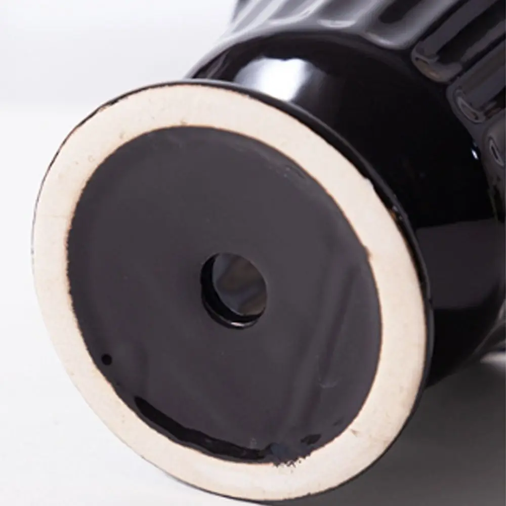 

Roman Column Ceramic Vase Vintage Style Nordic Plant Flower Pot with Drainage Holes Garden Planter For Hotel Wedding Table