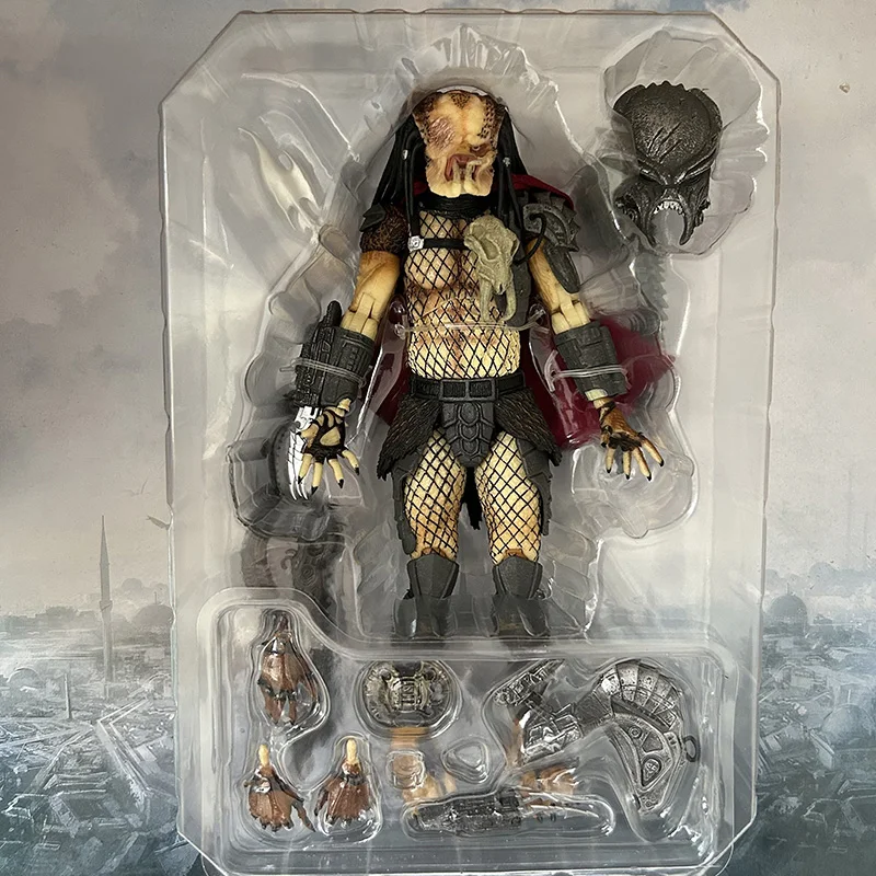 NECA Predator Ahab: Ultimate Edition PVC Action Figure Deluxe Predator Alien Collectible Model Toys Aliens Gift Doll 22CM