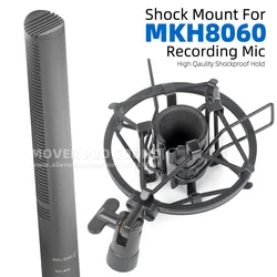 For Sennheiser MKH 8060 MKH8060 Shotgun Mic Shock Mount Spider Clamp Microphone Stand Holder Anti Vibration Shockproof Clip