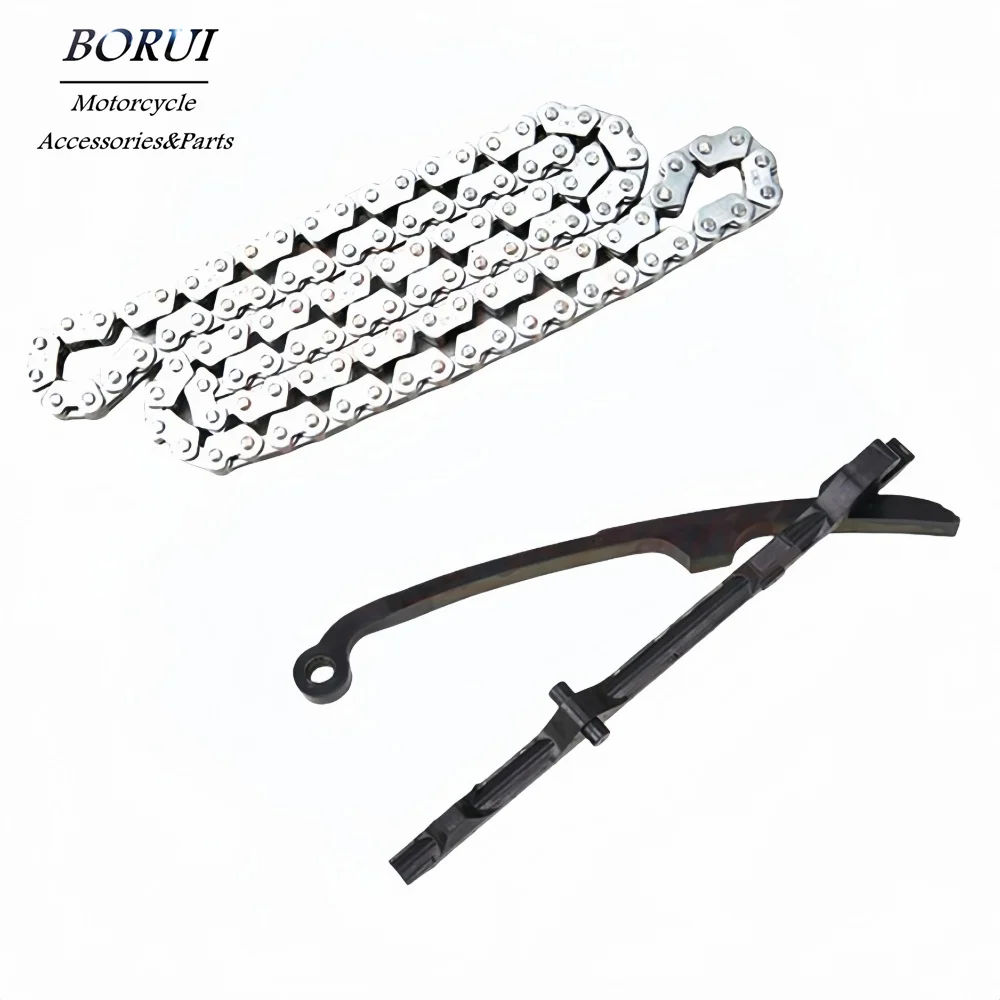 

Motorcycle Chain and Chain Guide for Honda TRX400EX XR400R 1999-2014 14511-KCY-670 14620-KCY-670