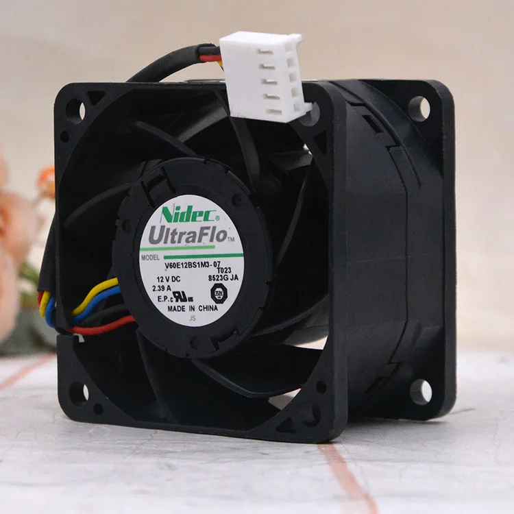 

НОВЫЙ ОРИГИНАЛЬНЫЙ V60E12BS1M3-07 12 В 2,39 А 6038 60x60x38 мм ОХЛАЖДАЮЩИЙ ВЕНТИЛЯТОР РАДИАТОР