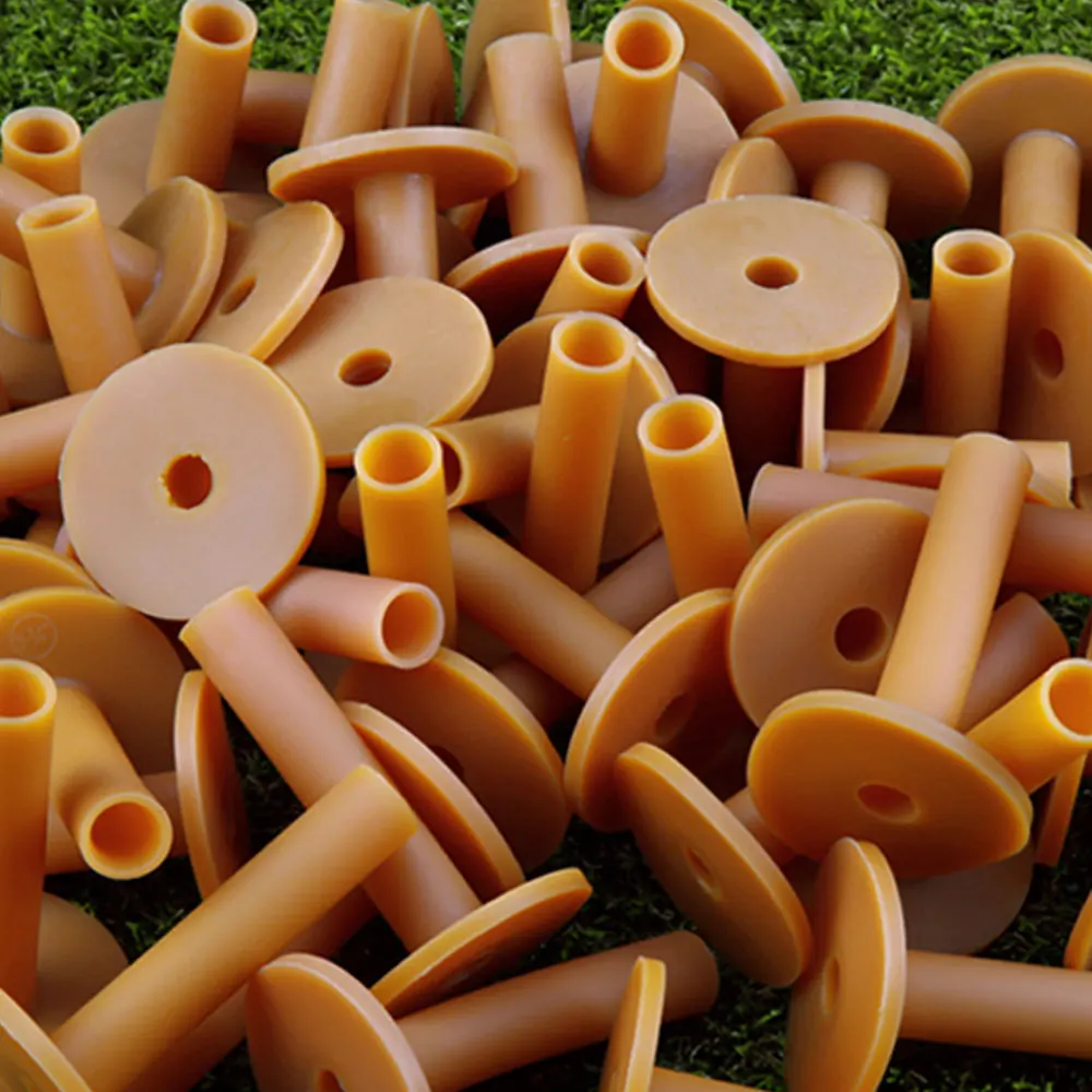 Gummi-Golftees für Matten, 43/54/70/83mm Golftee-Halter für Driving Range & Simulator, Unzerbrechlicher Golf-Matten-Tee - Golf-Zubehör – Detail 12