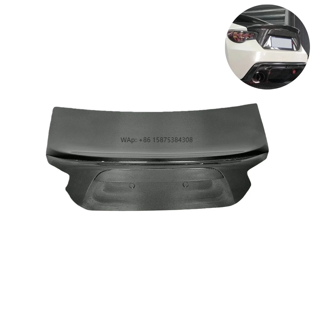 

For GT86 FT86 BRZ 2012-16 Coupe Raise up Style Carbon Rear Trunk Boot Lid