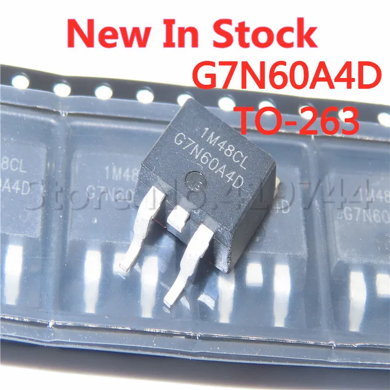 

5 шт./лот G7N60A4D HGT1S7N60A4DS TO-263 SMD 600V 7A бтиз Высоковольтная трубка в наличии новая Оригинальная ИС