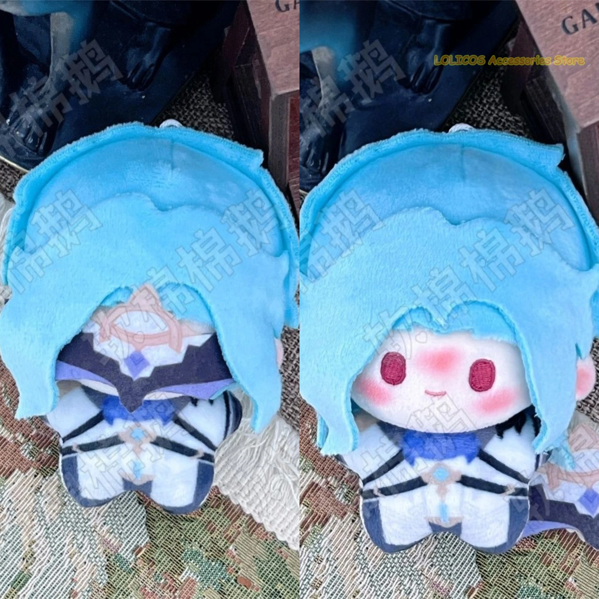 

Game Hanging Pendant HIl Dottore Genshin Impact Attribute Cute Plush Dango Cosplay Anime Keychain Decor Christmas Gift