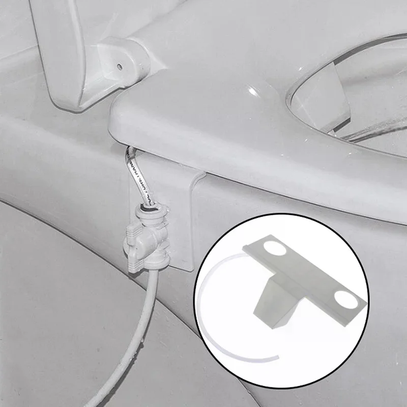 

Bathroom Bidet Toilet Fresh Water Spray Clean Seat Non-Electric Attachment Kit