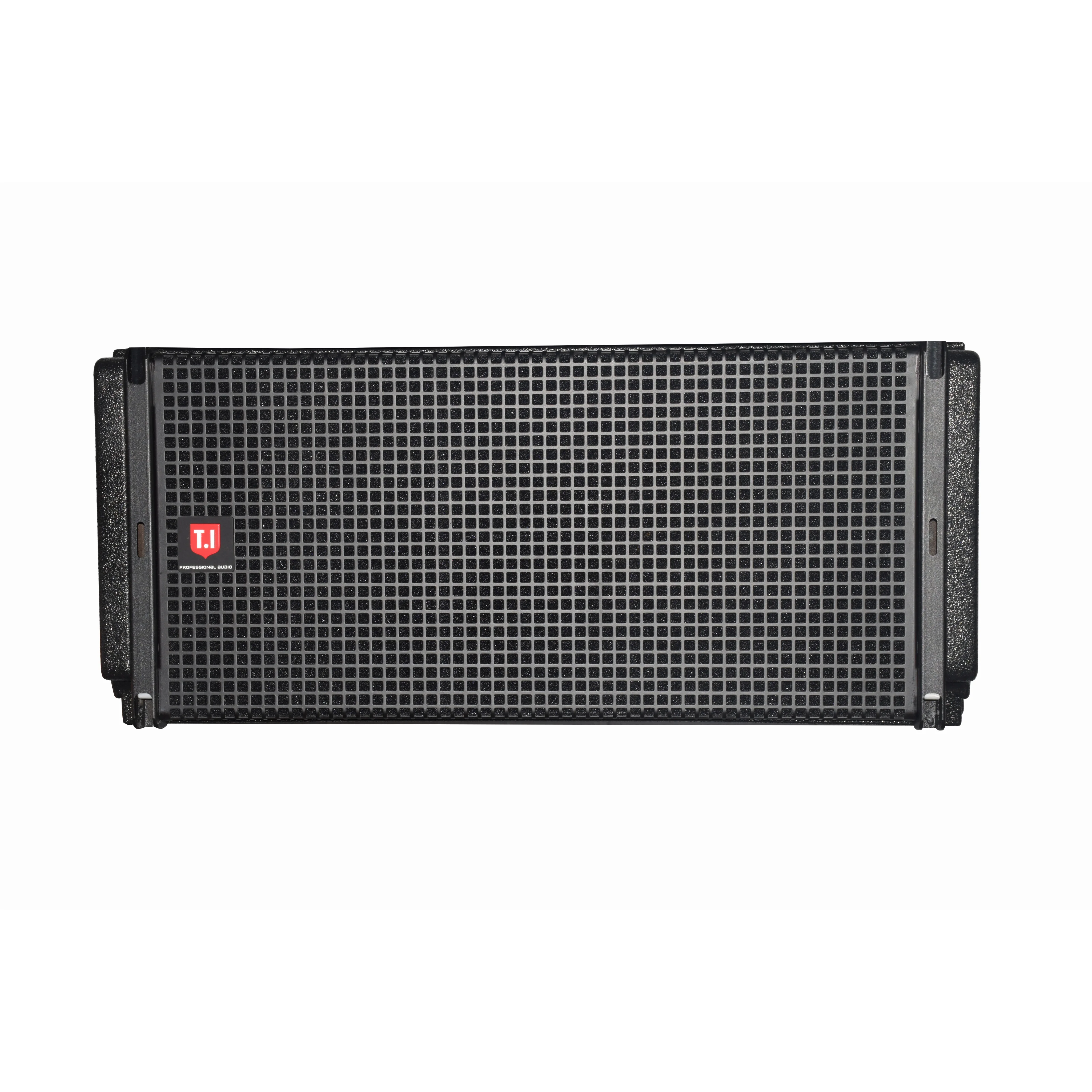 Głośniki trójdrożne T.I Pro Audio z podwójnym 10-calowym głośnikiem niskotonowym, do kościołów, na występy, system Line Array LA-310