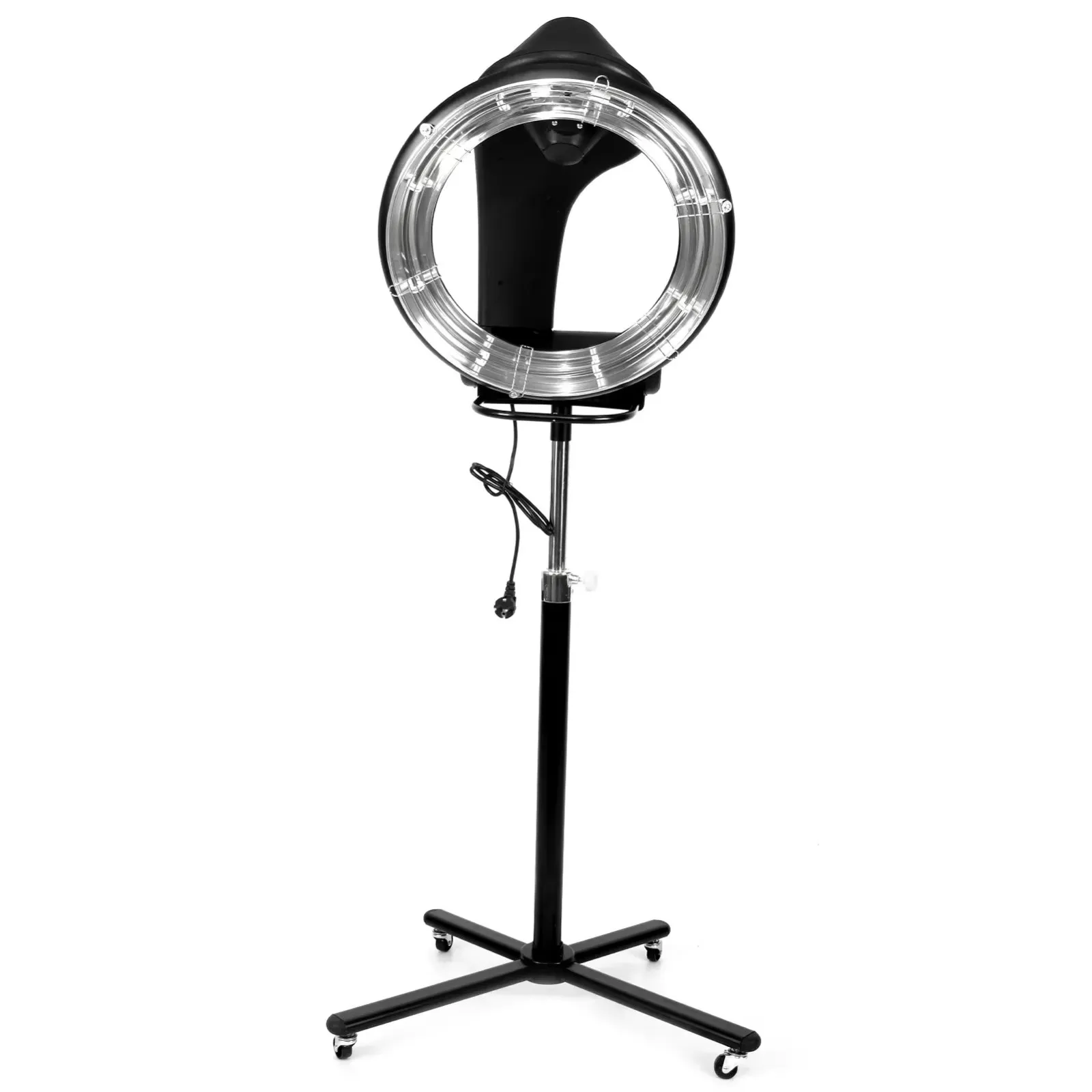 Profissional salão de cabeleireiro vapor névoa chapéu condicionamento profundo calor vapor com capuz máquina secador cabelo