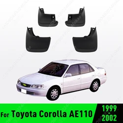 For Toyota Corolla AE110 1999 2000 2001 2002 Fender Mudguard Mud Flaps Guard Splash Flap Mudguards Car Accessories