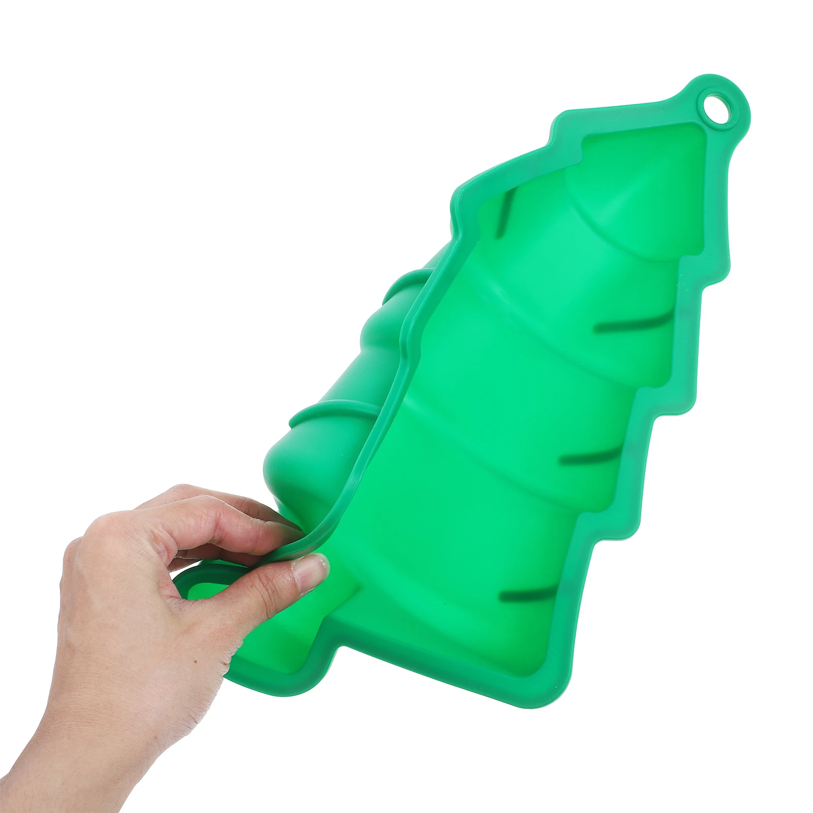 

Christmas Tree Cake Mold Silicone Non-Stick Reusable Baking Pan For Oven Microwave Dishwasher Safe Diy Chocolate Fondant