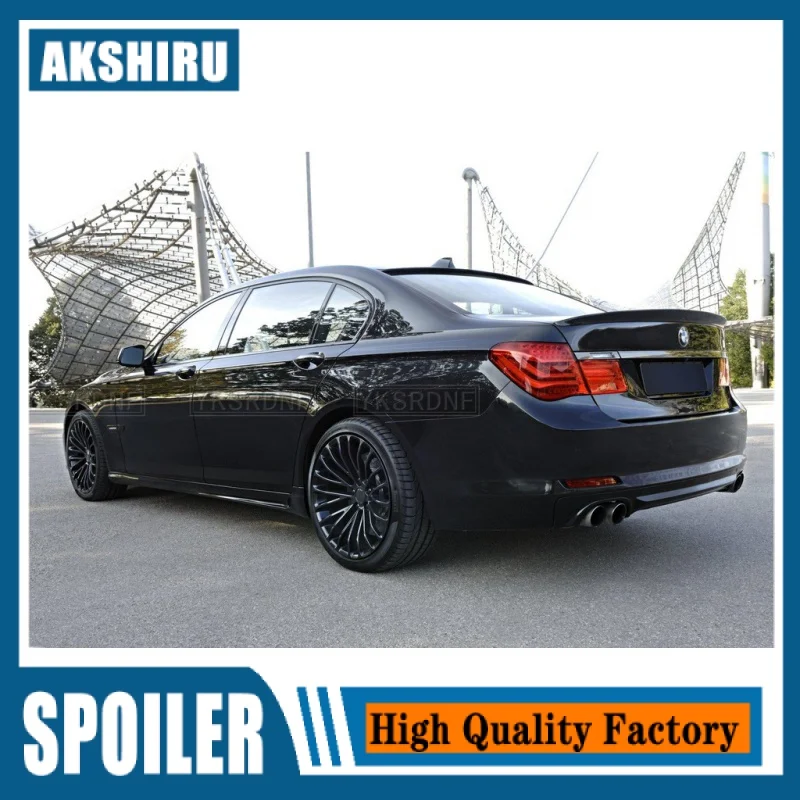 For BMW F01 F02 F03 F04 Rear Trunk Spoiler Wing Tail Lip 7 Series Sedan 2010 - 2015