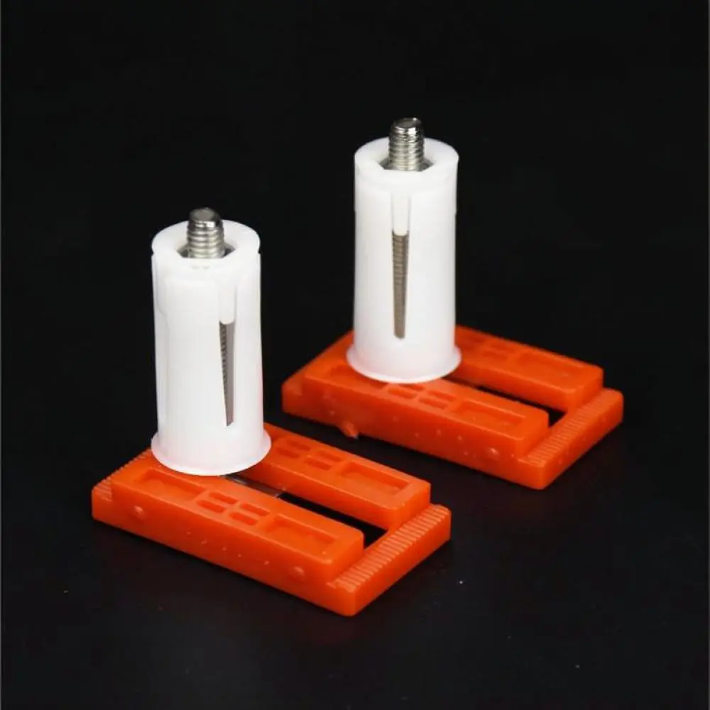 Universal Toilet Seat Repair Kit Expanding Screws Adjustable Hinge Bolts Plastic Rubber Fixings Durable Bathroom Hardware