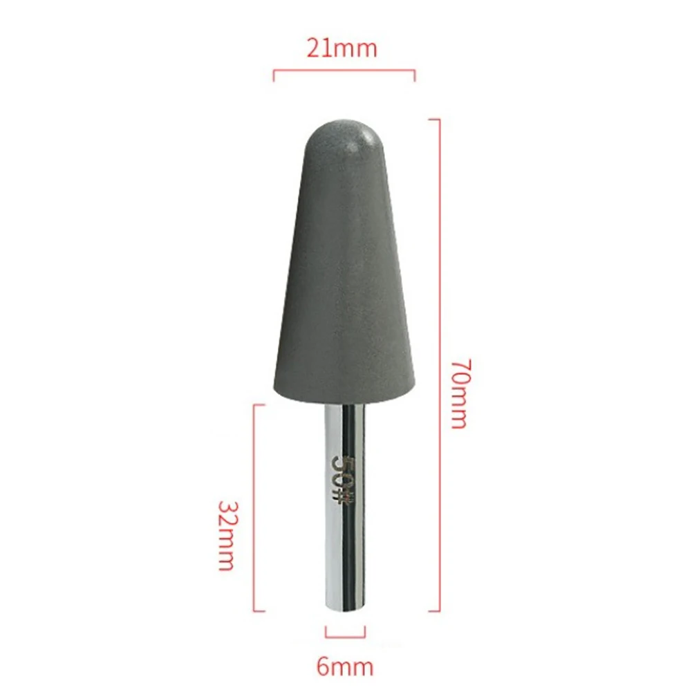 Diamond Burrs Glass Alloy Resin Diamond Conical Burr Rotary Tool Dressing Grinding Heads Rotary Tool Sculpting Grit
