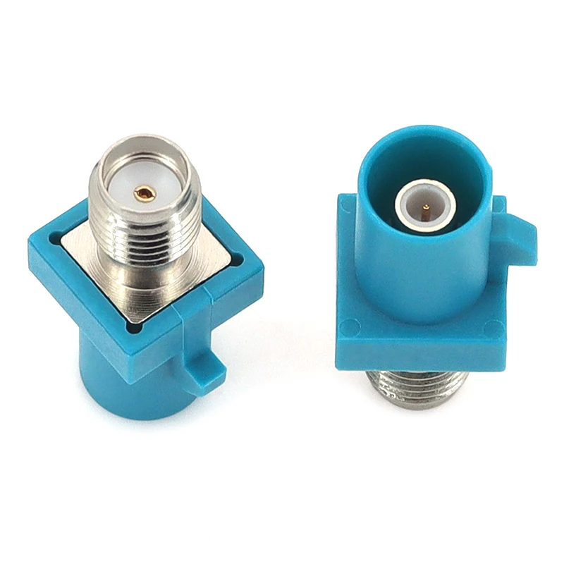 1/5/10Pcs Stlxy FAKRA Female To SMA Male Fakra-JK RF Adapter Z-Type Universal Car Navigation GPS Signal Converter