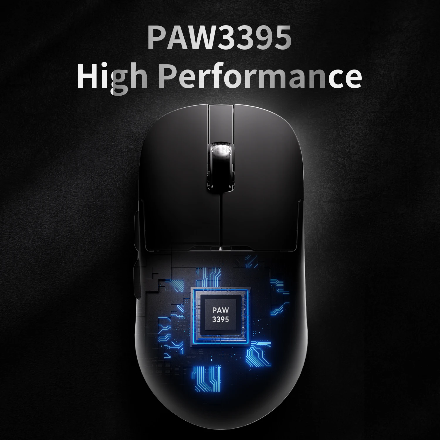 AJAZZAJ159 gaming mouse three-mode 8k wireless charging base lightweight professional gaming PAW3395 image 5